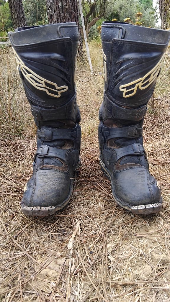 Botas de protecção  moto