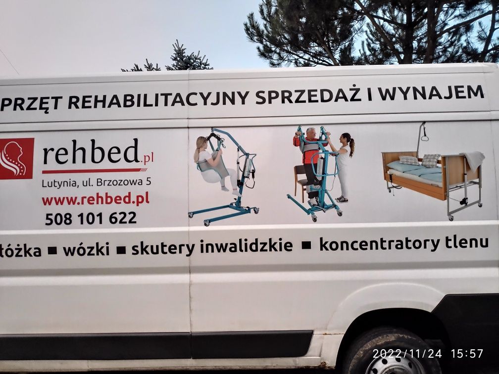 Łóżko rehabilitacyjne Burmeier AKS Transport montaż Gratis