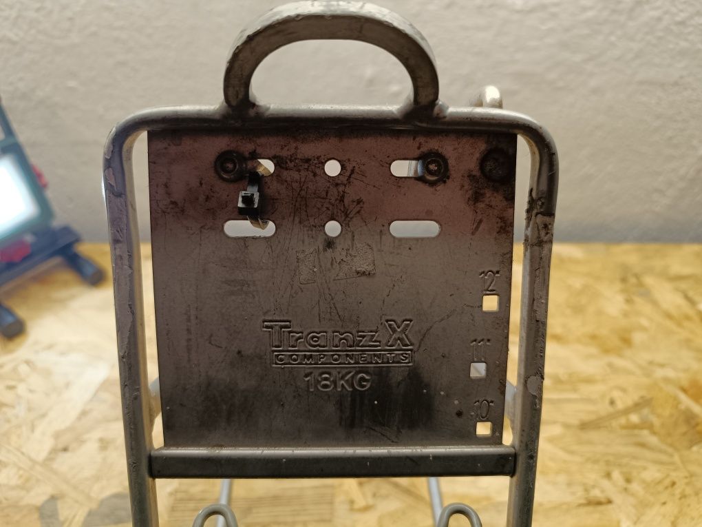 Bagażnik rowerowy TranzX 18 kg aluminiowy