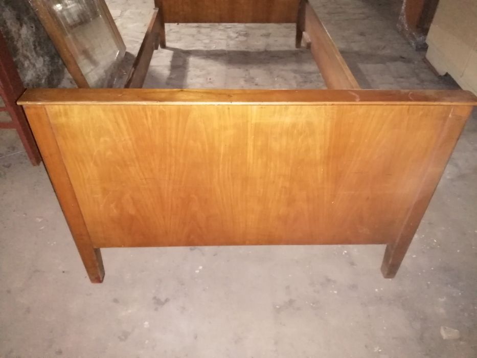 Łóżko rama łoże zabytek PRL kolekcja