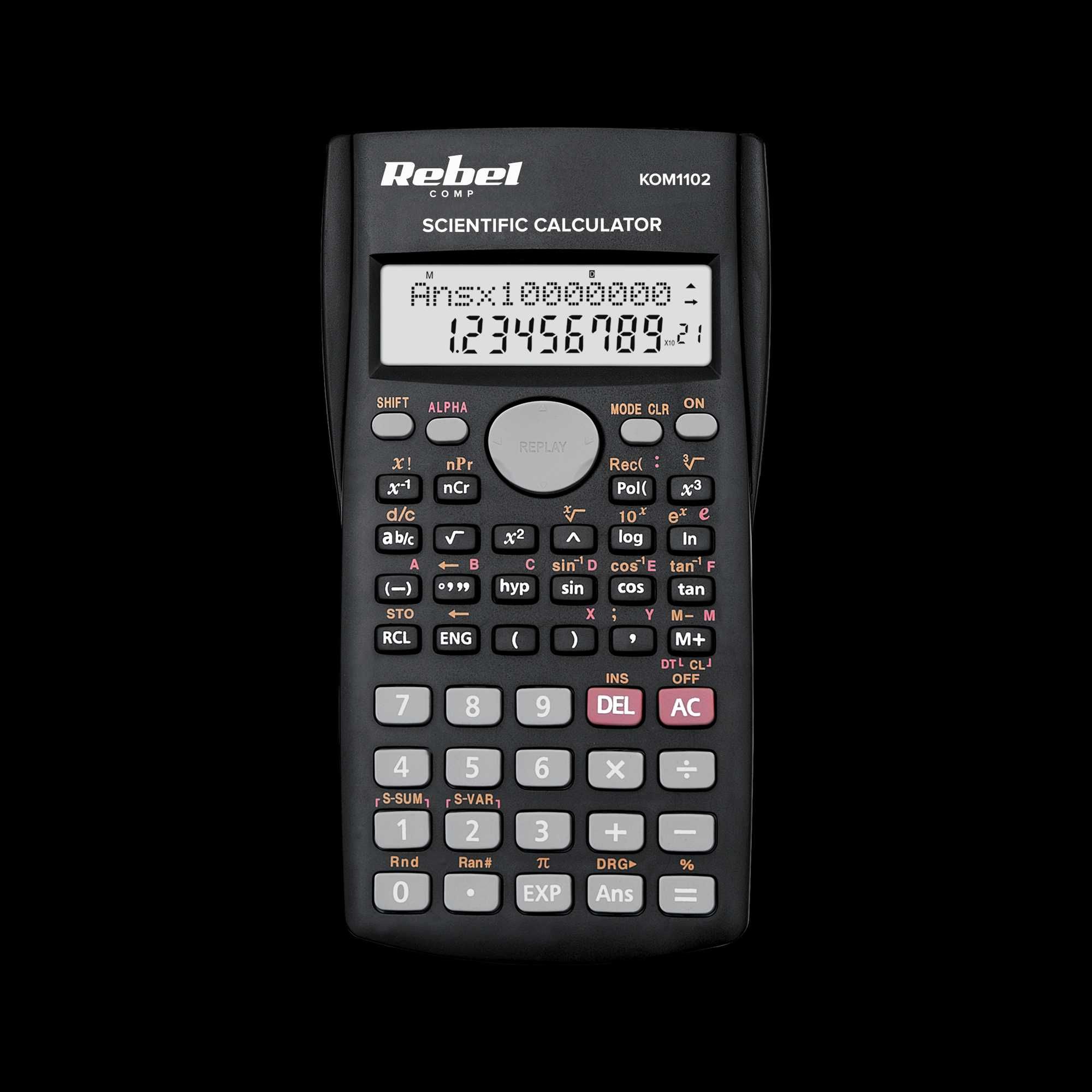 Kalkulator naukowy szkolny Rebel SC-200