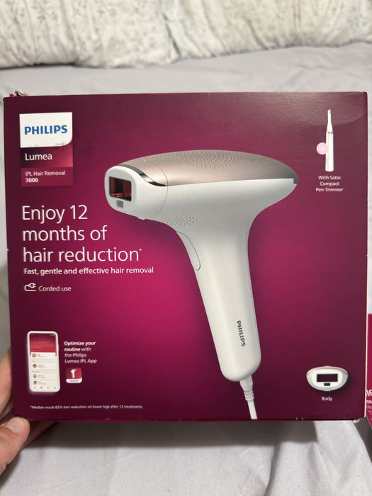 Philips Lumea IPL Série 7000 – Depiladora a Luz Pulsada