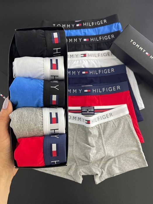 Люксові чоловічі боксери TOMMY HILFIGER. Мужские трусы Томми Хилфигер