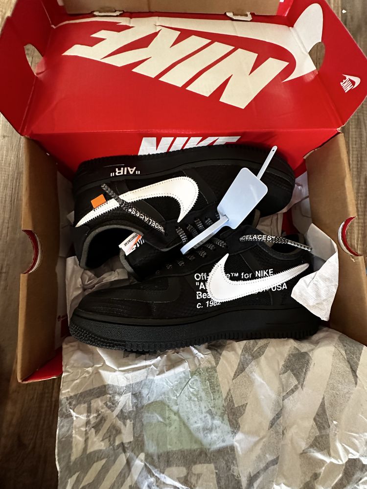 Nike Off-White AF1 black