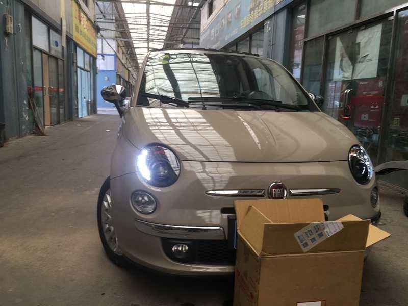 NOWE lampy przednie lampa przód Fiat 500 / 2007 - 2020