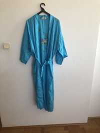 szlafrok kimono z okresu PRL nowe