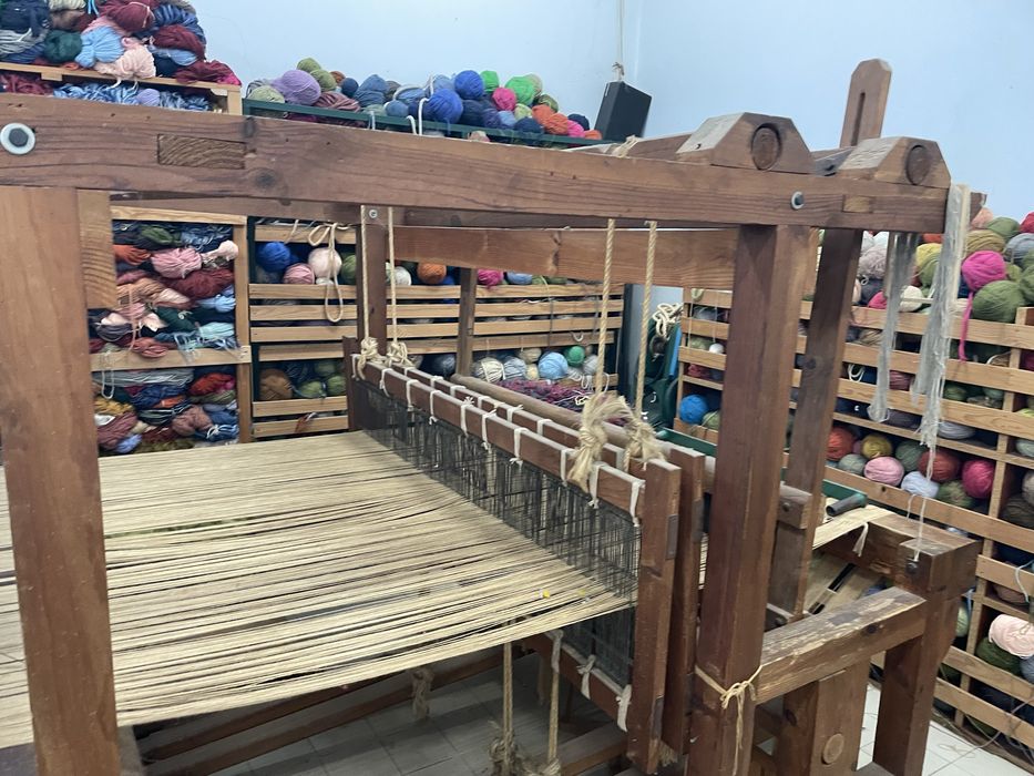 Tear manual em madeira