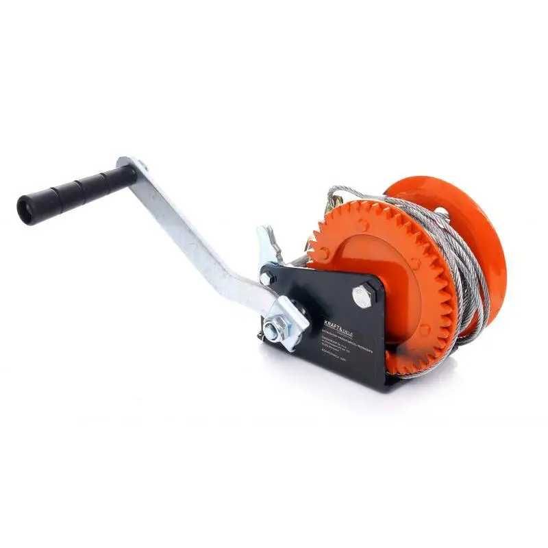 Лебідка ручна канатна Kraft&Dele KD1311 544 кг 10м таль лебедка цепная
