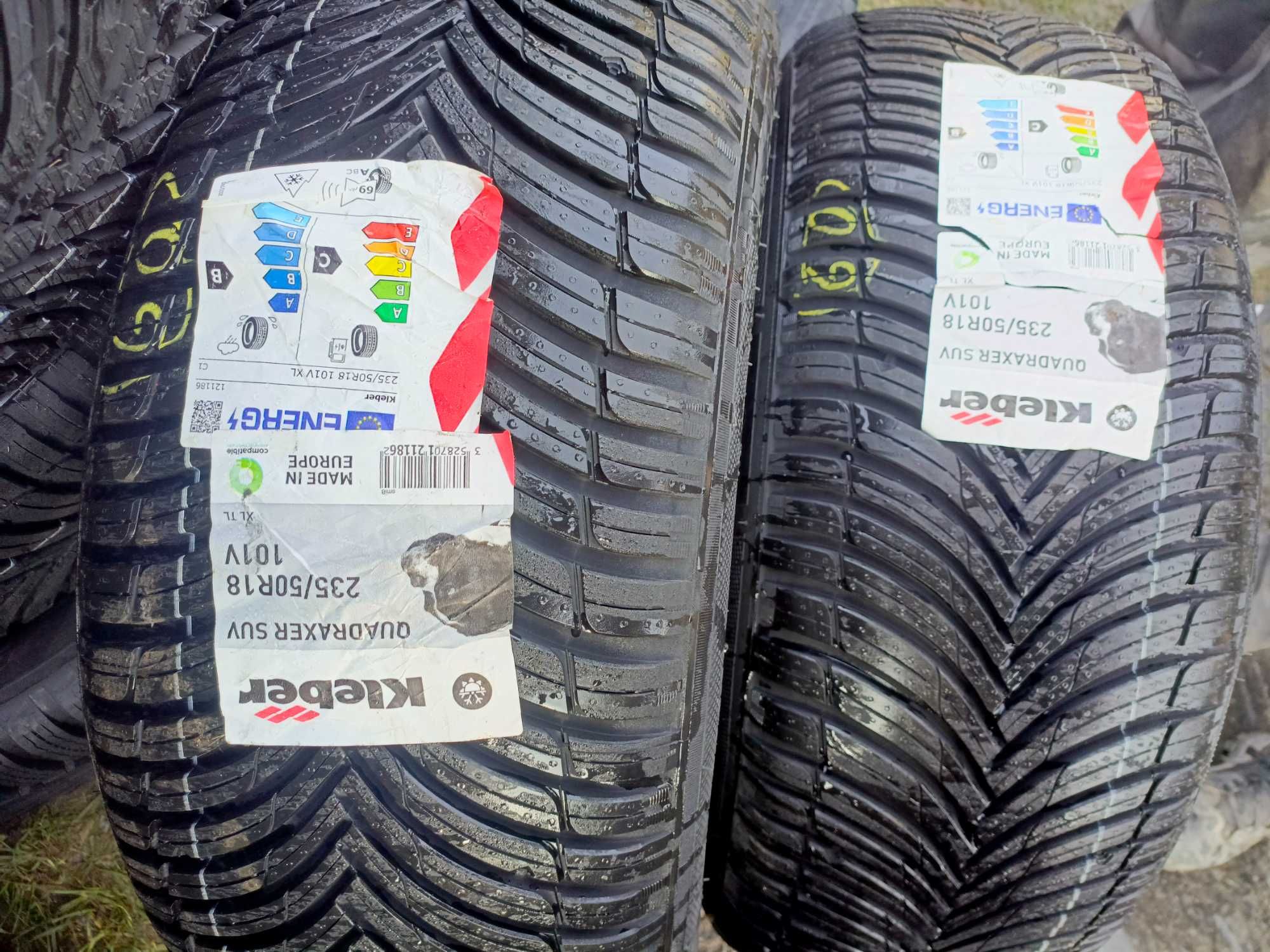 Nowe opony całoroczne wielosezonowe 235/50/18 KLEBER 2 sztuki 2024r