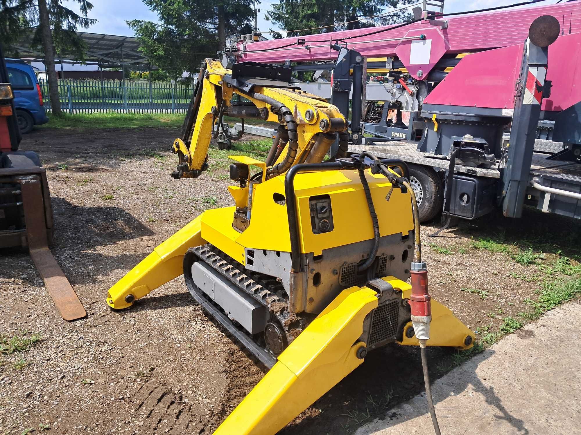 Robot Wyburzeniowy Brokk 90 ,2008r+ młot Atlas Copco SB 152