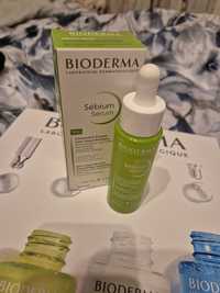 Sebium serum Bioderma użyte kilka kropel