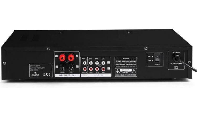 Amplificador HiFi estereo Auna AV2