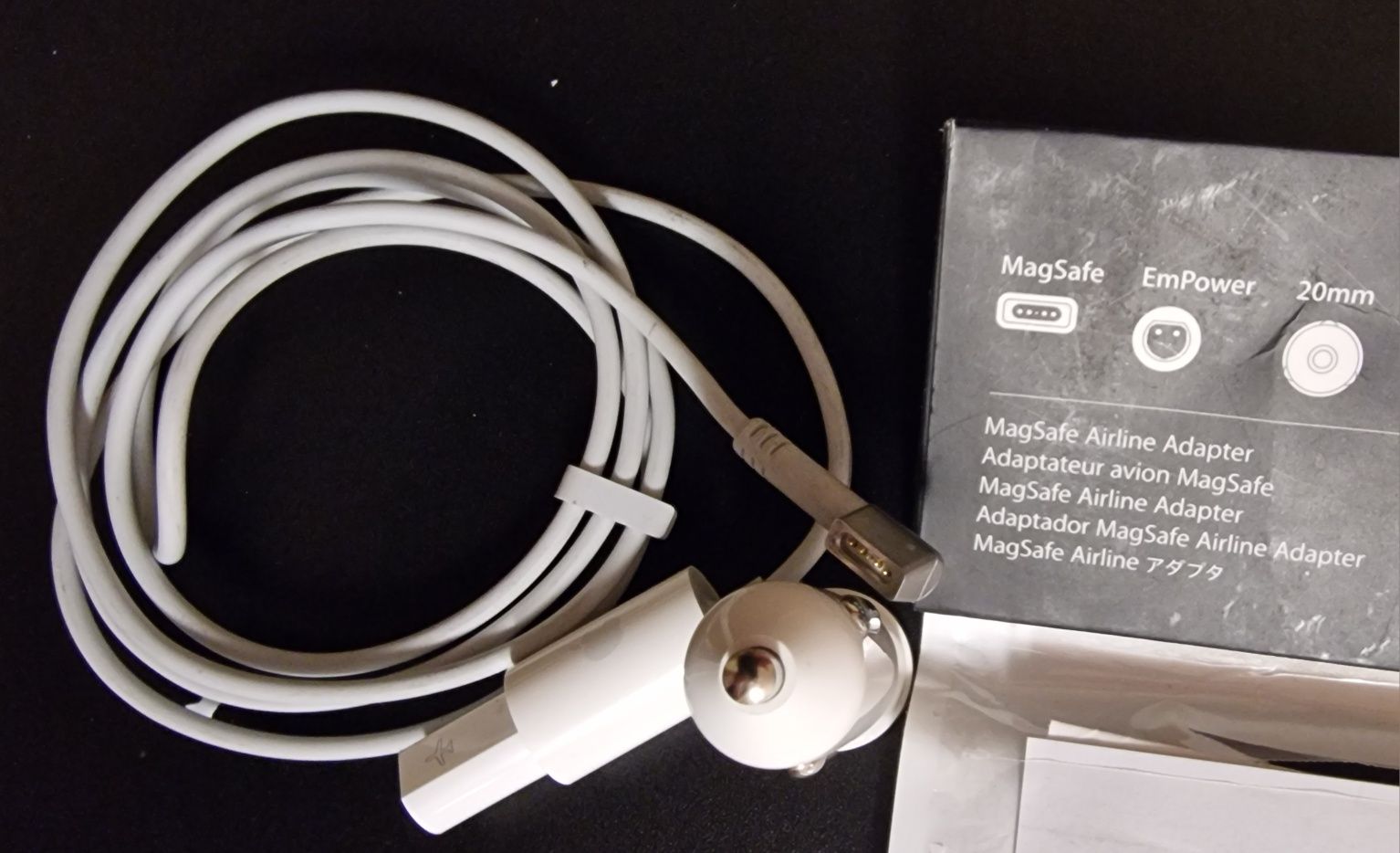 Magsafe airline adapter mac ipad macbook pro apple kabel ładowarka