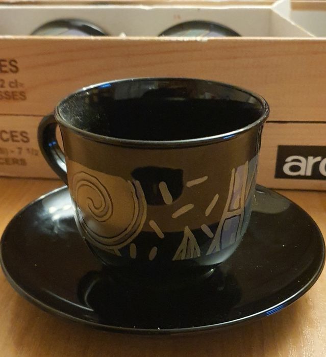 Rzadki komplet vintage Arcoroc France