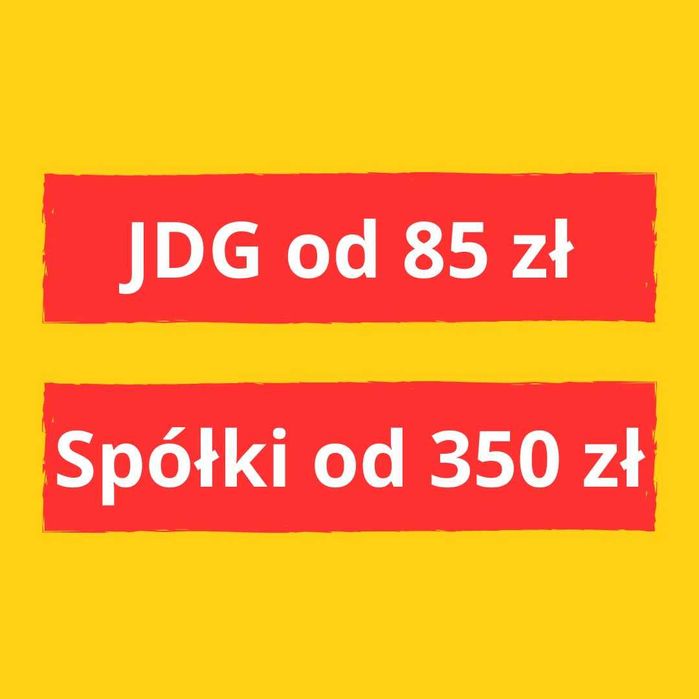 Biuro Rachunkowe od 85zł | Księgowość | JDG | Usługi księgowe online