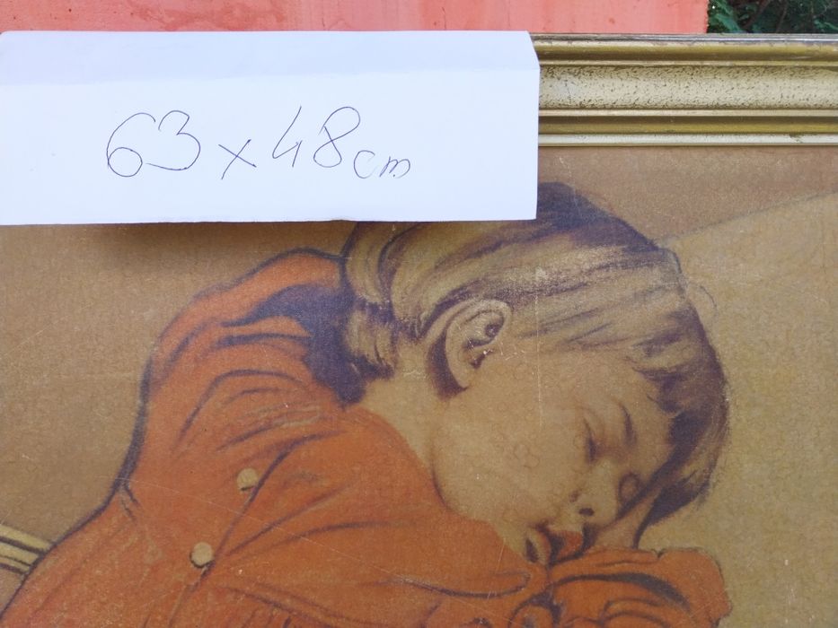 Obraz w drewnianej ramie