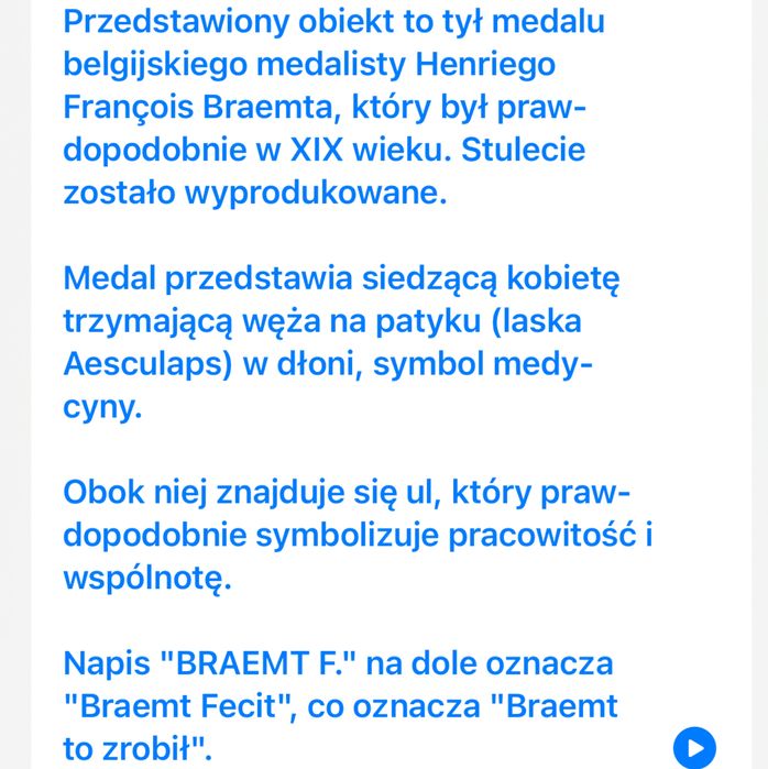 Srebro srebrny medal francuski