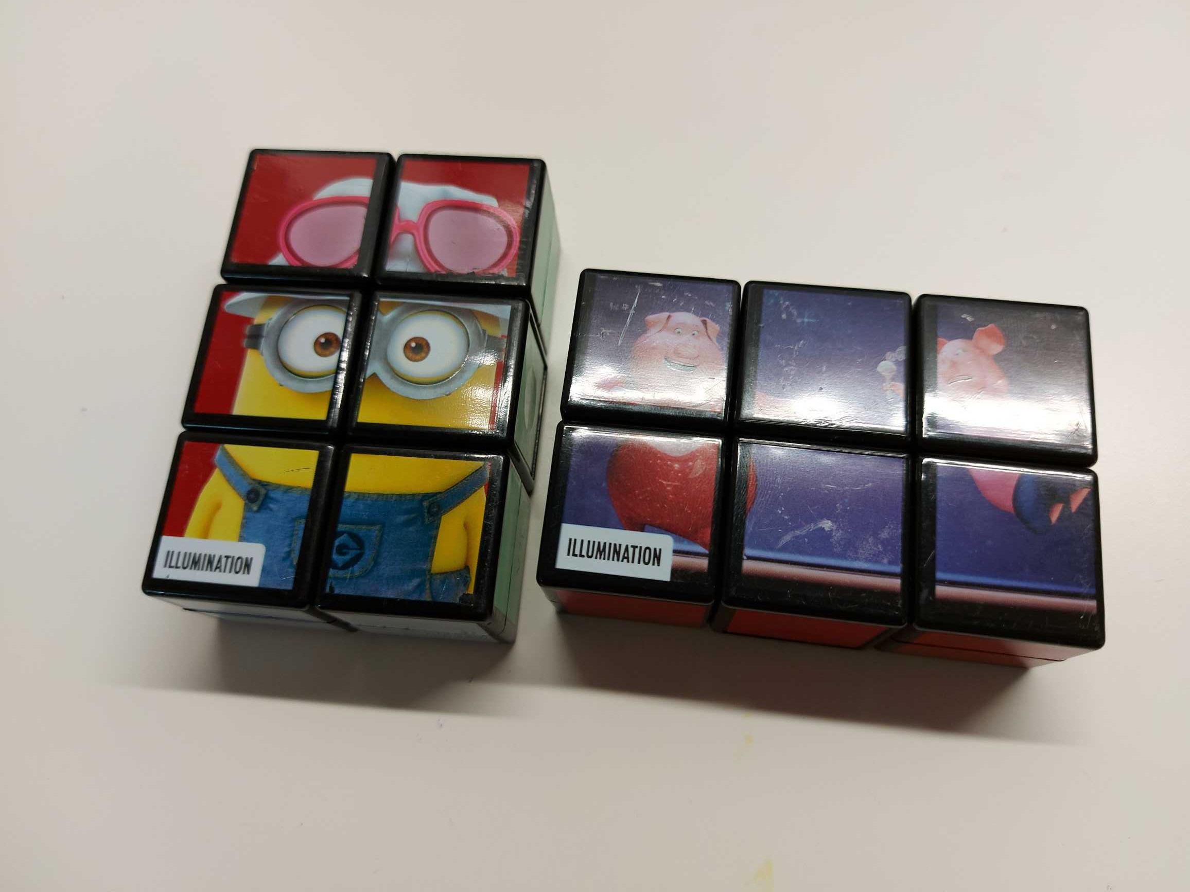 2 cubos rubik's McDonald's