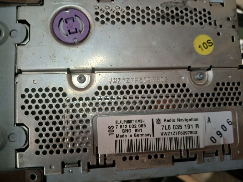 Radio vw touareg 7L6