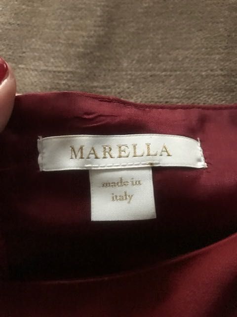 Sukienka koktajlowa Marella z grupy Max Mara rozmiar38iT czyli XS