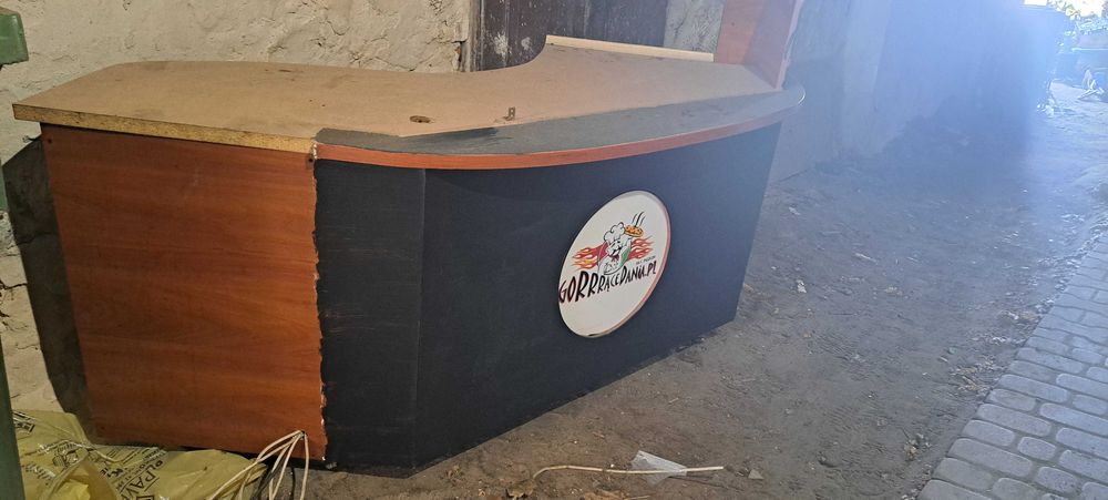 Sprzedam Bar lada barowa zaokrąglona- używana