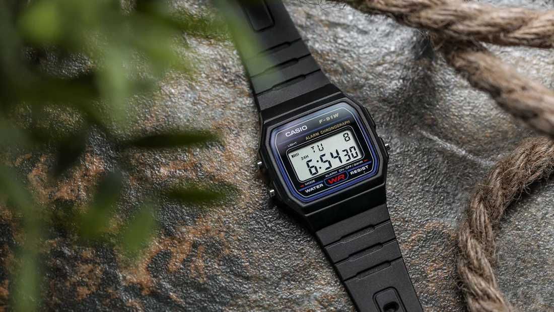 Годинник Casio F-91W Оригінал