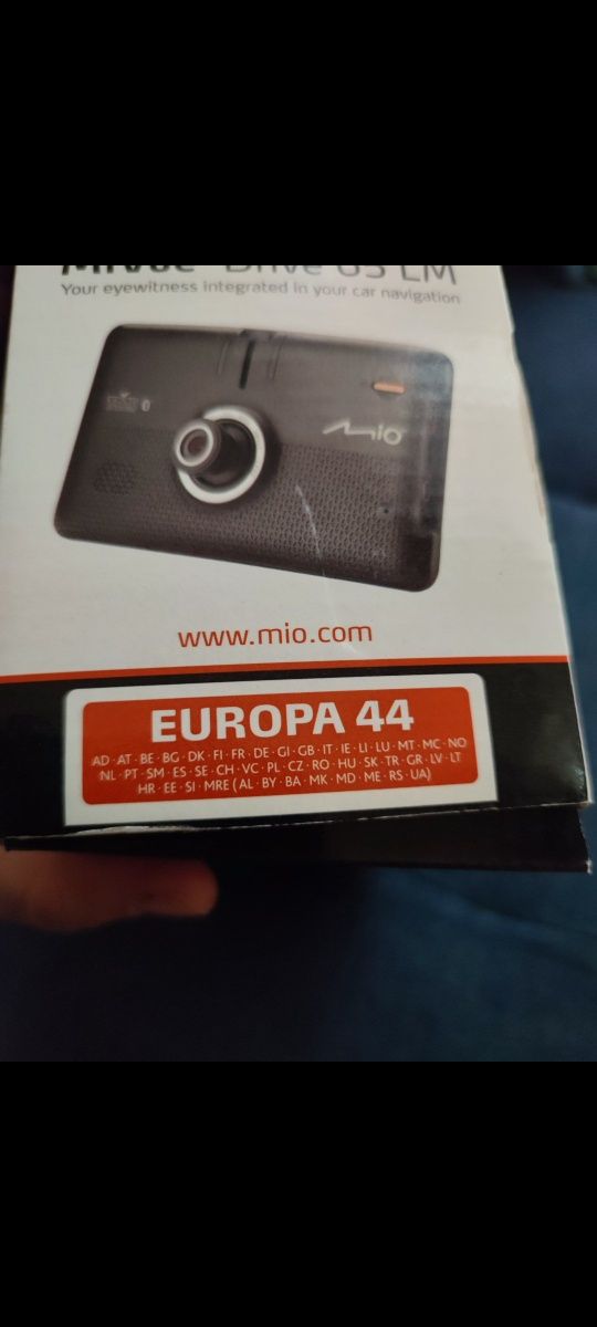Gps nawigacja rejestrator kamera Mio mivue 65lm