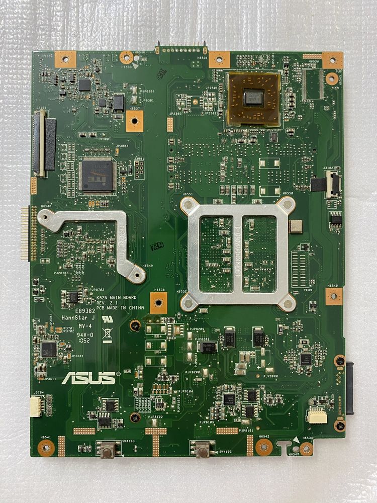 Asus K52N Материнская плата для ноутбука Rev. 2.1 Asus A52, K52, X52