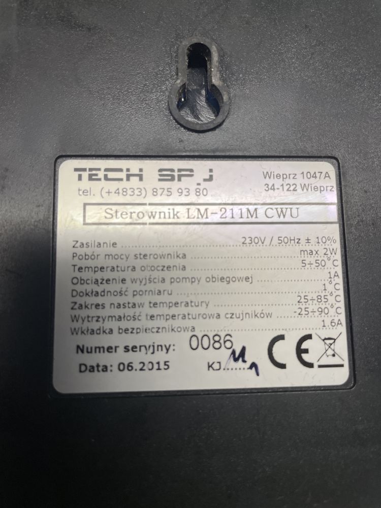 Tech sterownik z 2 sondami