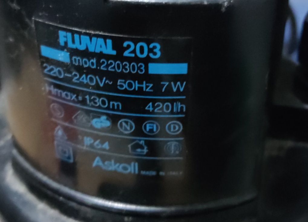 Filtro externo para aquário