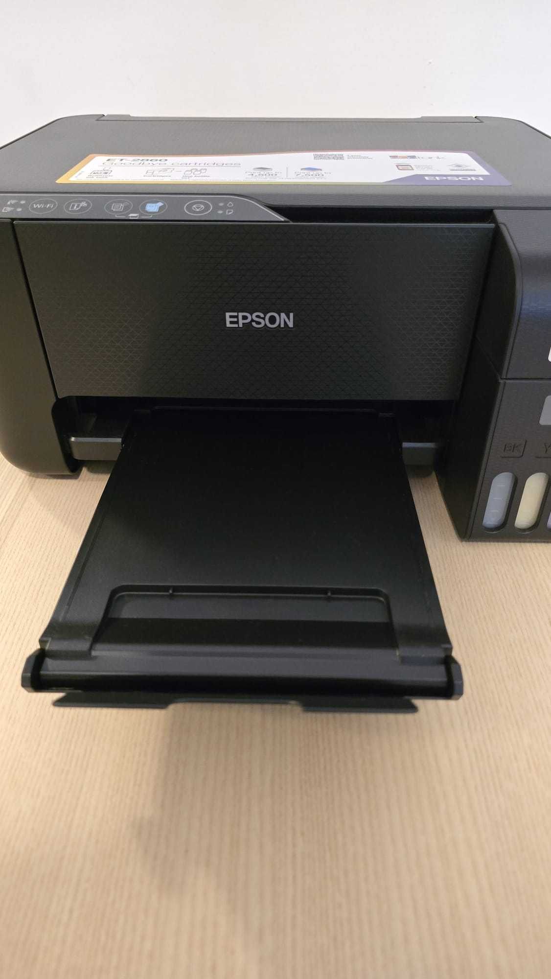 EPSON Impressora mult. A4 EcoTank ET-2860 com tanque de tinta e Wi-Fi.