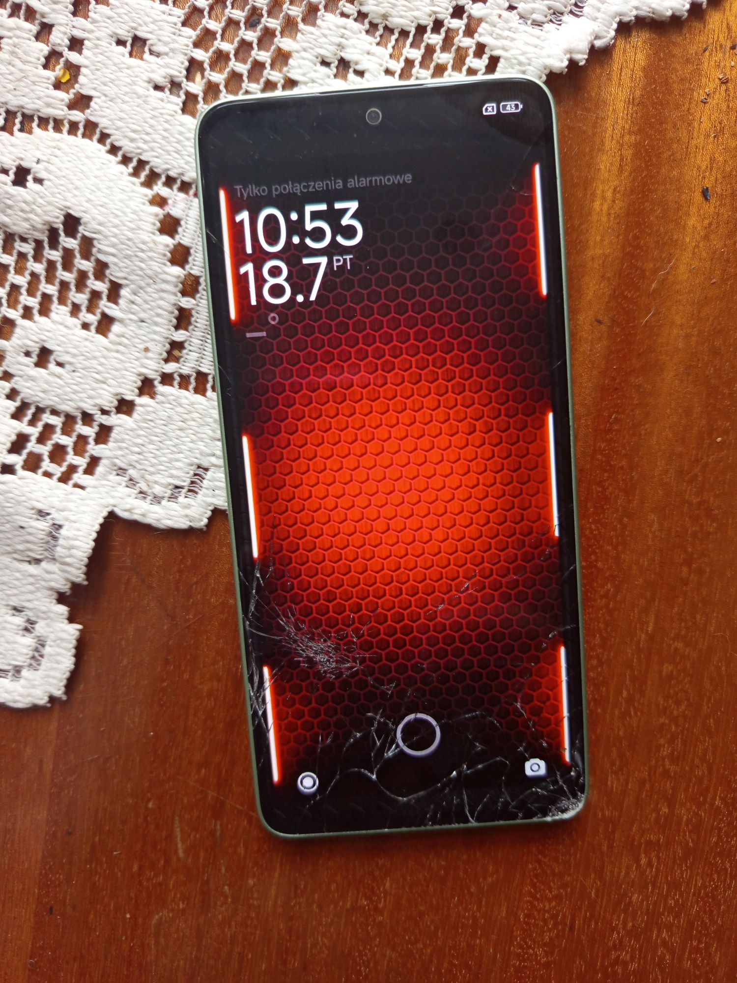 Redmi note 13 zbita szybka
