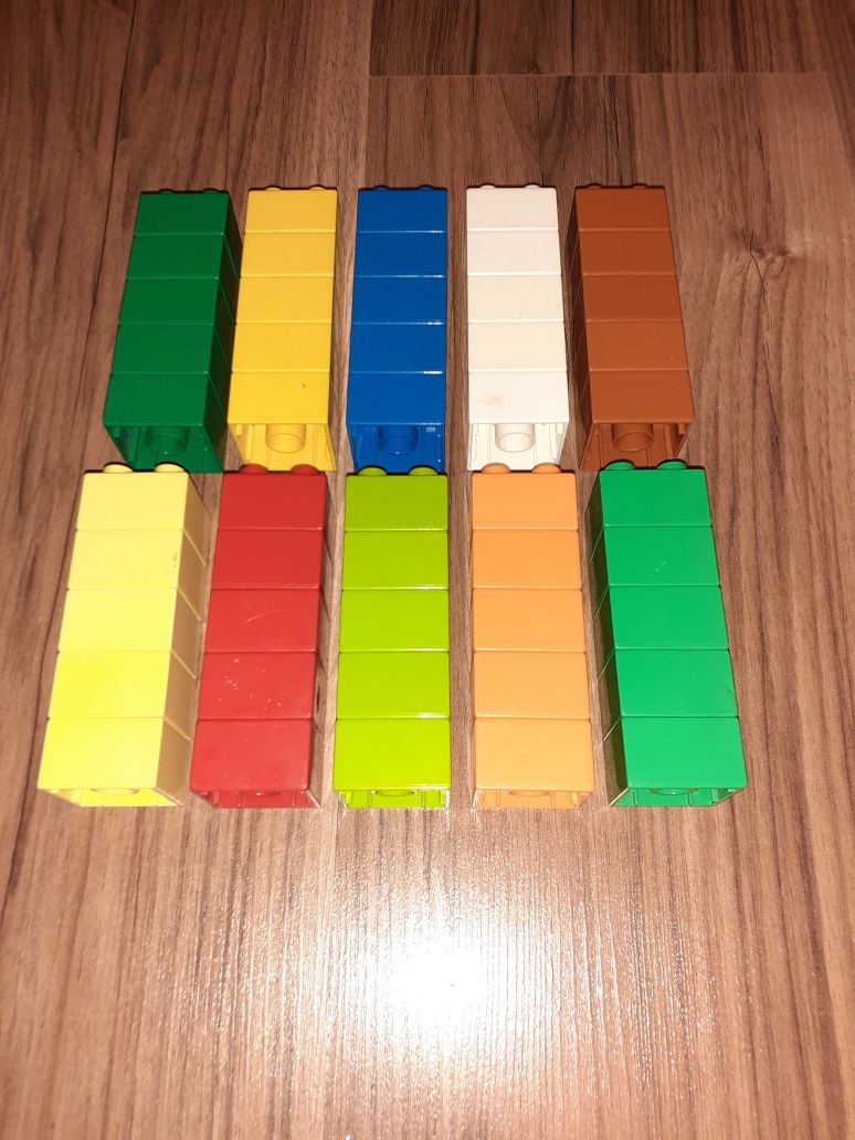Klocki Lego Duplo 2x2 - 50 sztuk