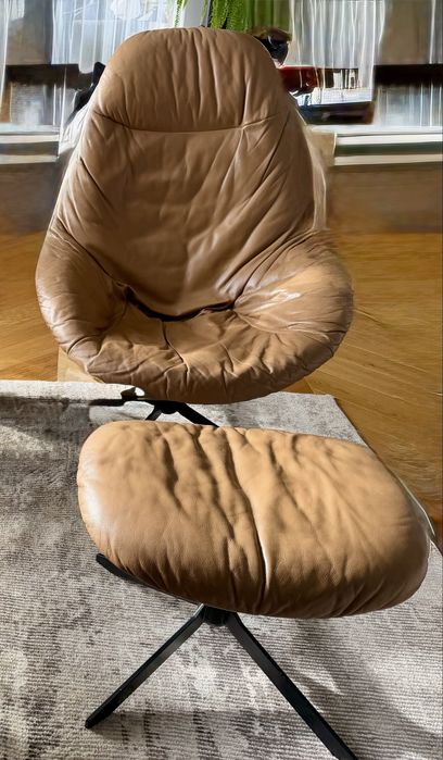 Fotel Comforty Oyster Lounge z kolderką