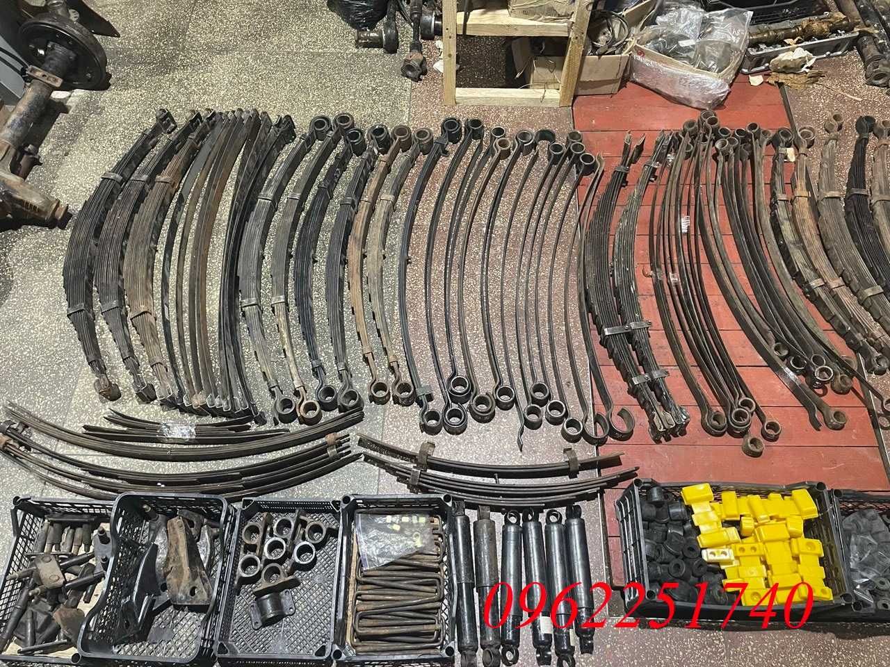 Ресори, амортизатори, кронштейни Уаз 452, Уаз 469, Газ 69, Газ 53