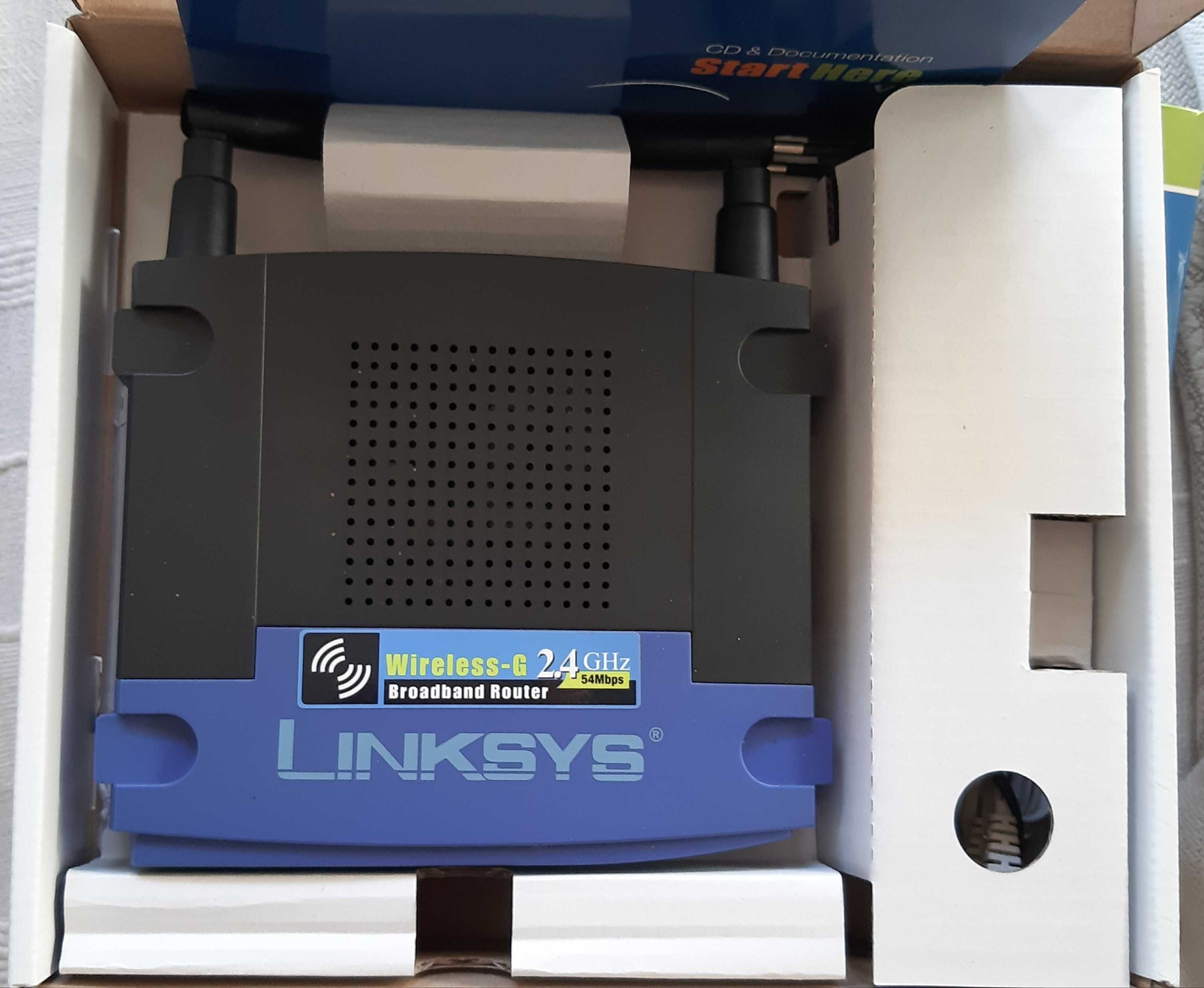 Router LinkSys sem Fios WRT54GL 2.4 GHz