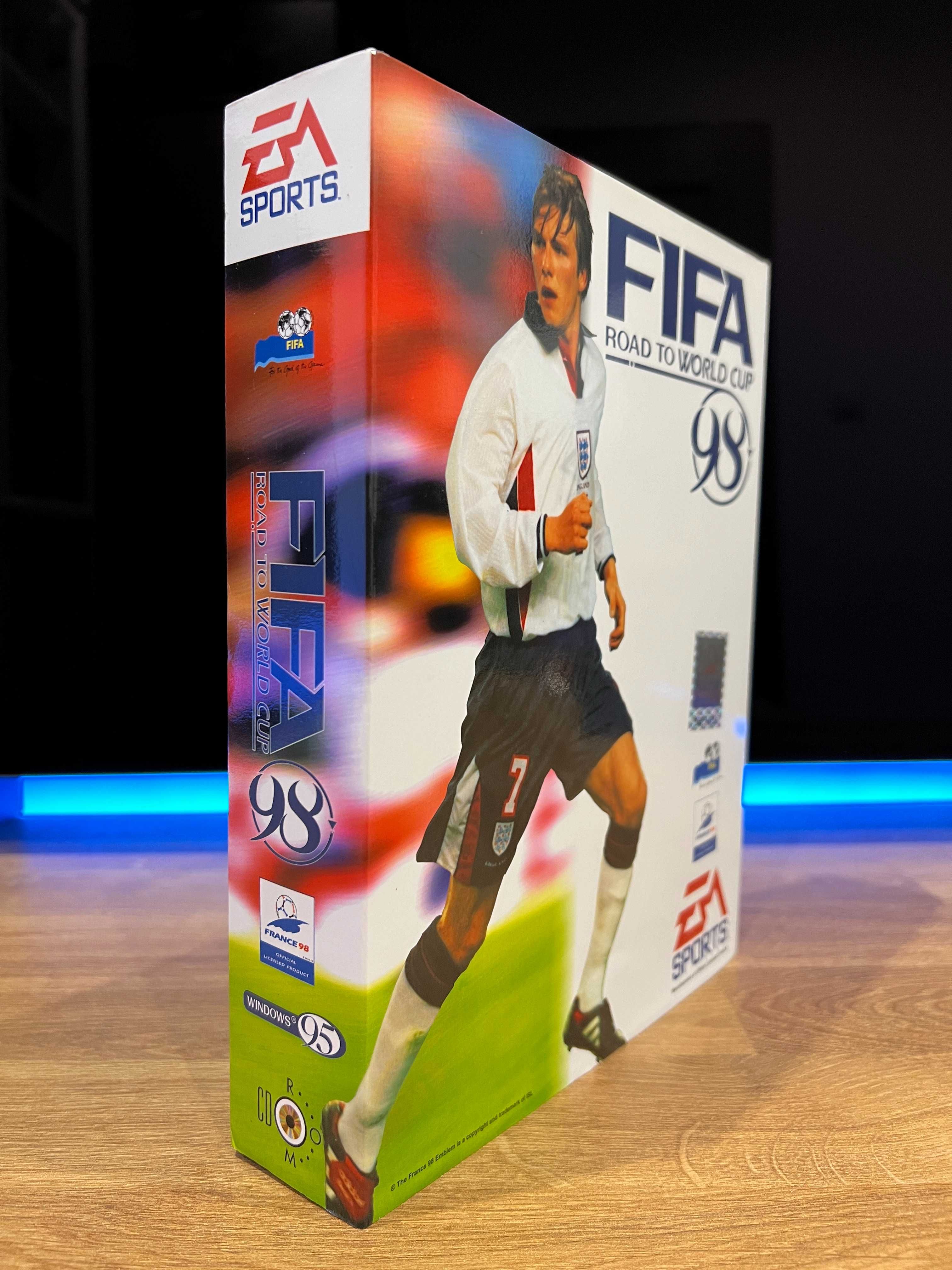 FIFA 98 RTWC gra (PC EN 1997) BIG BOX premierowe wydanie