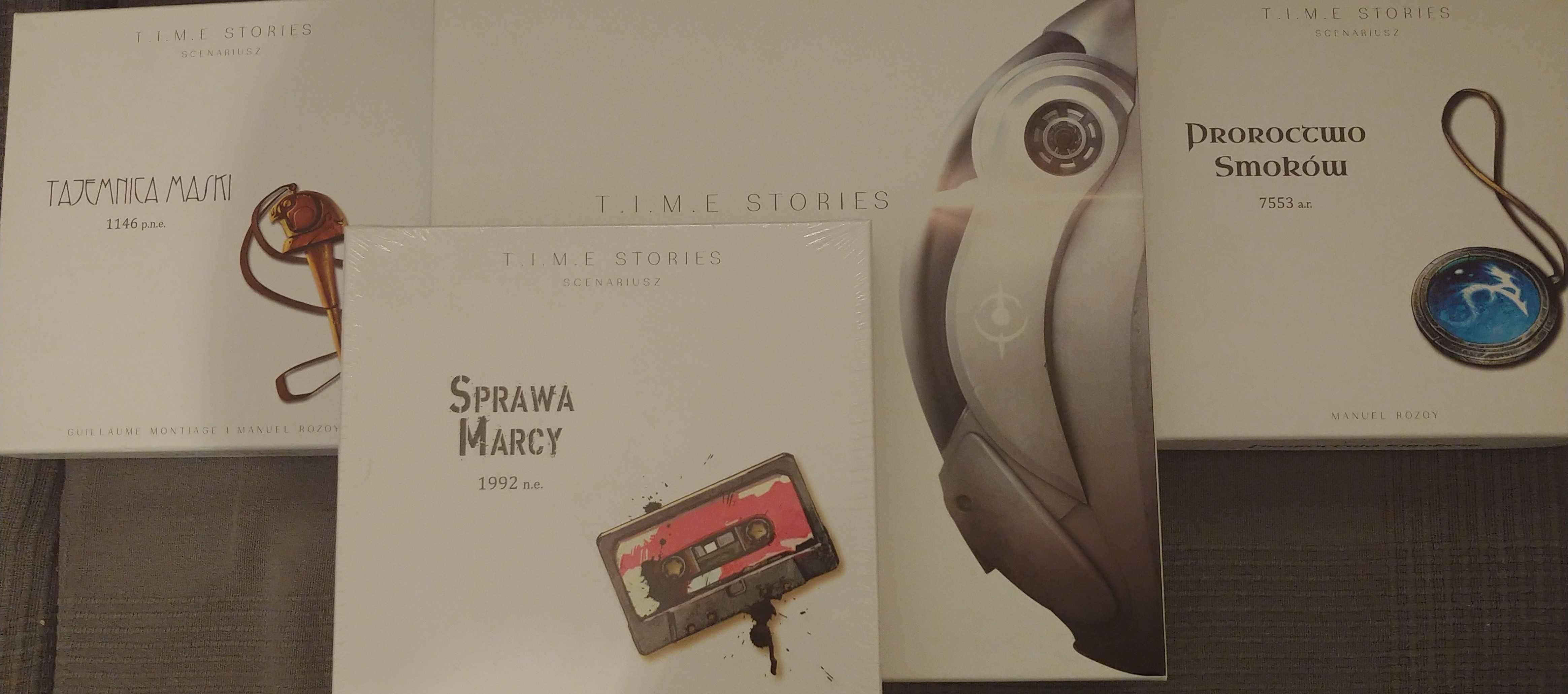 Gra T.I.M.E Time Stories +3 oficjalne dodatki +4 dodatkowe scenariusze
