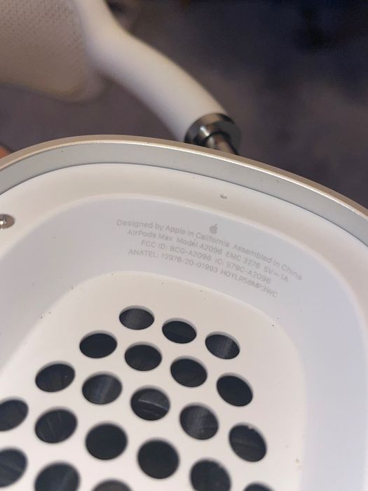 Auscultadores Apple Silver