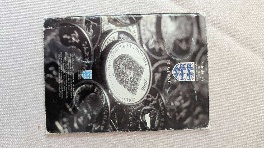 Медалі The official england squad medal collection 1998 the final five