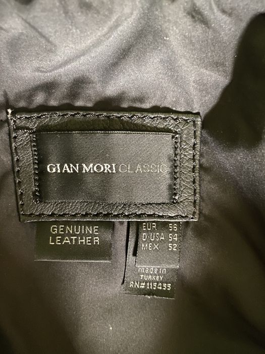 Кожана тепла зимова куртка чоловіча