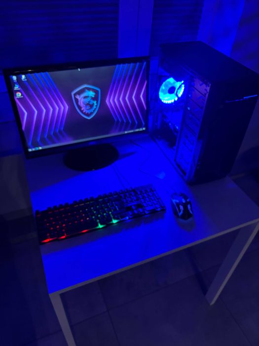 Zestaw Do Gier i5 4x3.4Ghz/GTX-550Ti/Ram-8GB/SSD+500GB/Monitor Asus