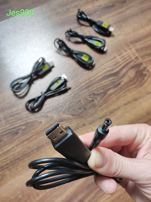 Кабель с 5В USB на 9В или 12В преобразователь для роутера dc 2.1*5.5мм