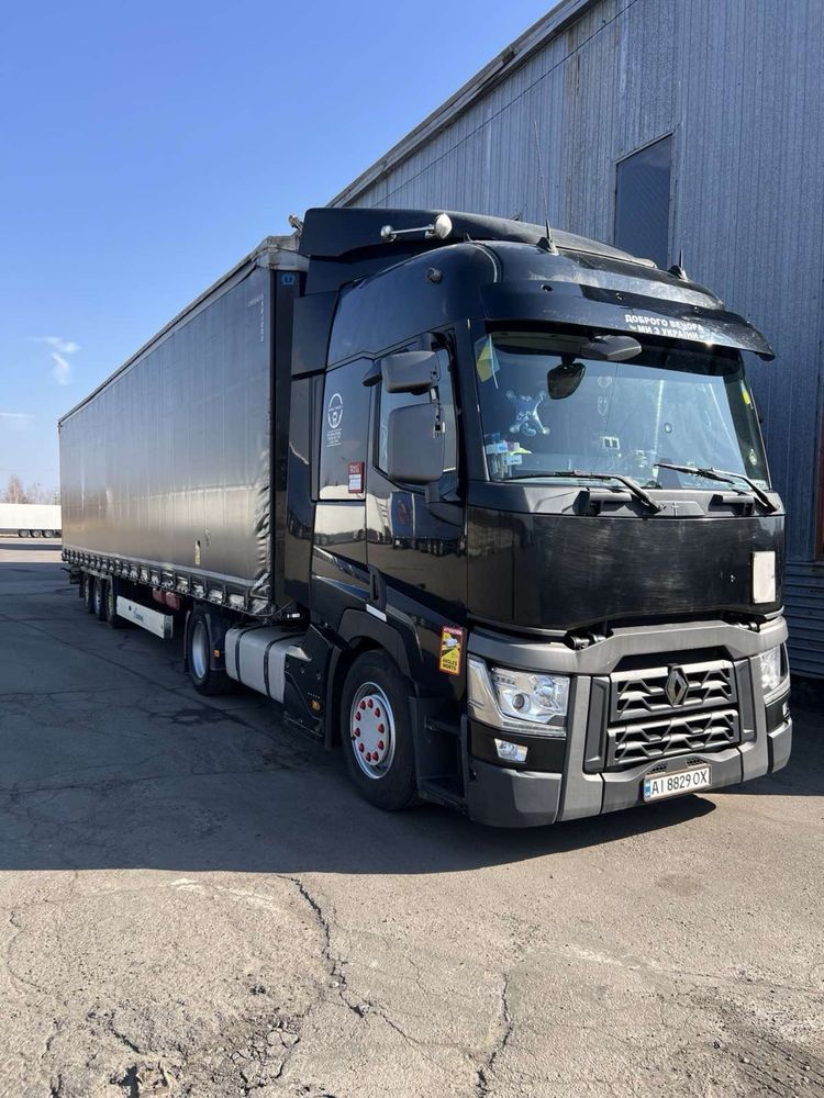Продам комплект, сцепку, тент Renault T460 2015, Krone SD 2014 Mega