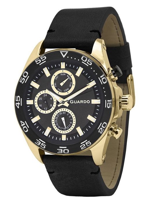 Годинник чоловічий Guardo 11458-5 Оригінал Гарантія Часы Гуардо Watch