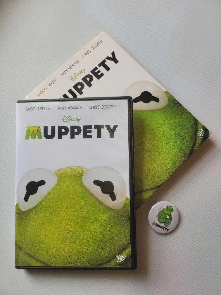 Muppety - film DVD + GRATIS przypinka pin