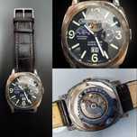 Automático vintage! Officine Panerai Luminor relógio raro turbilhão