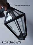 lampa zewnętrzna