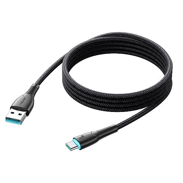 Kabel Joyroom Starry series Sa32-ac6/100w Usb-a / Usb-c 1m - czarny