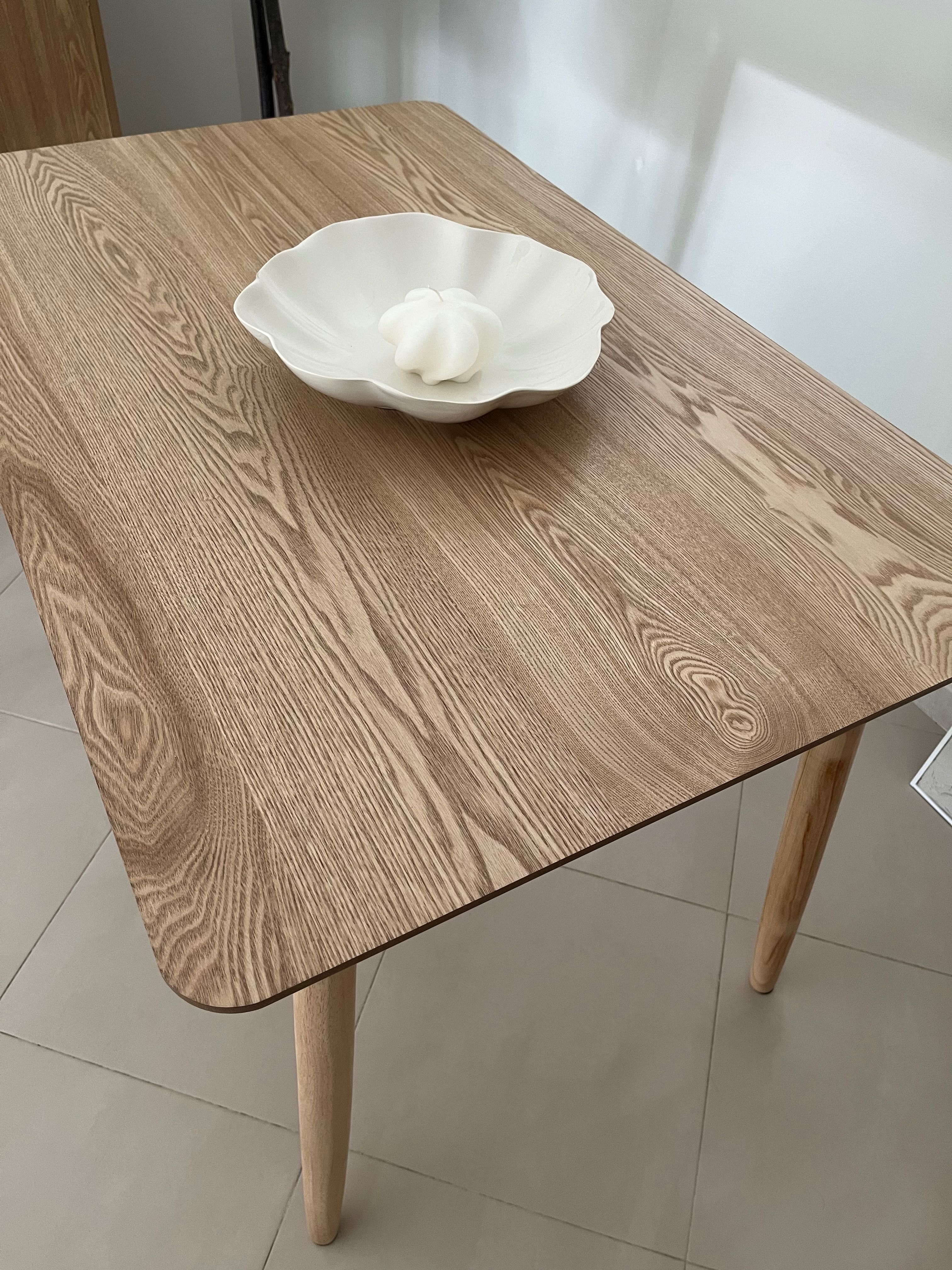 Mesa jantar madeira 120x75cm